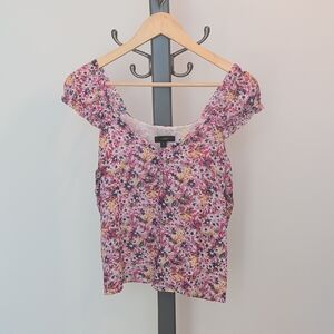 J.Crew Multicolor Floral Women's Blouse